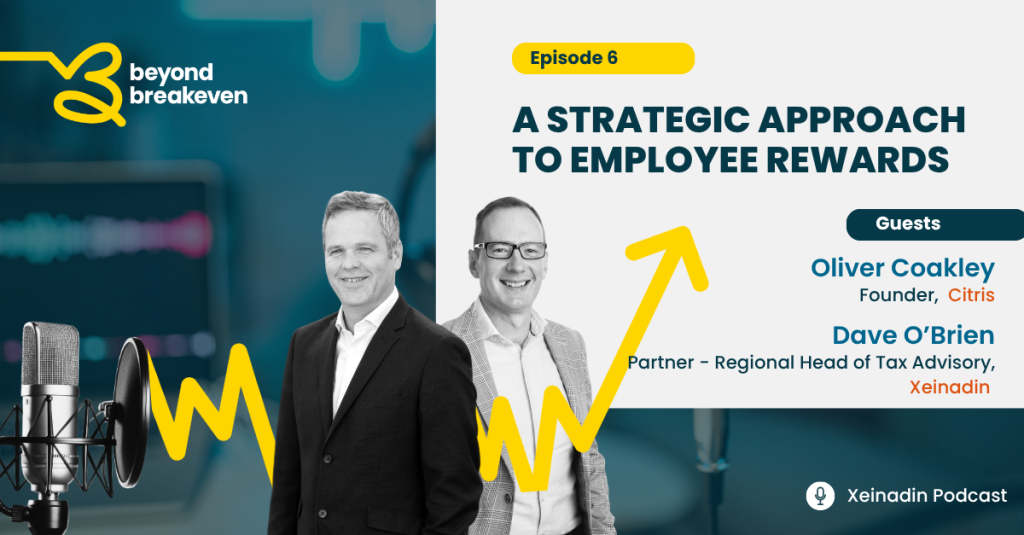 Beyond Breakeven podcast - strategic approach to employee rewards